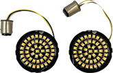 Custom Dynamics Genesis® 4 Amber/White Led Turn Signal Inserts |